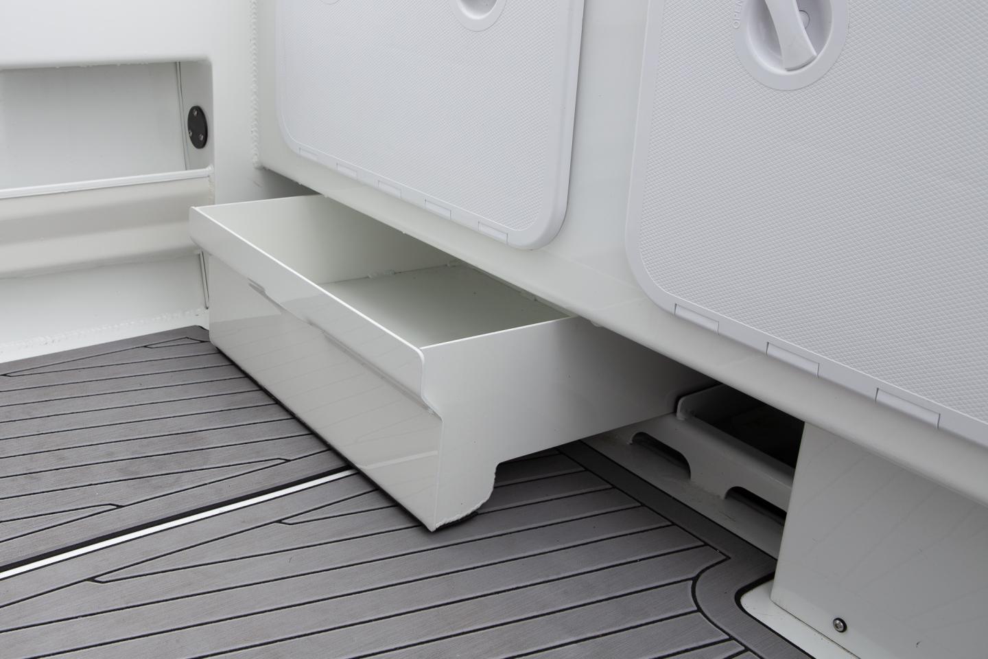 Pull Out Drawer Below Transom